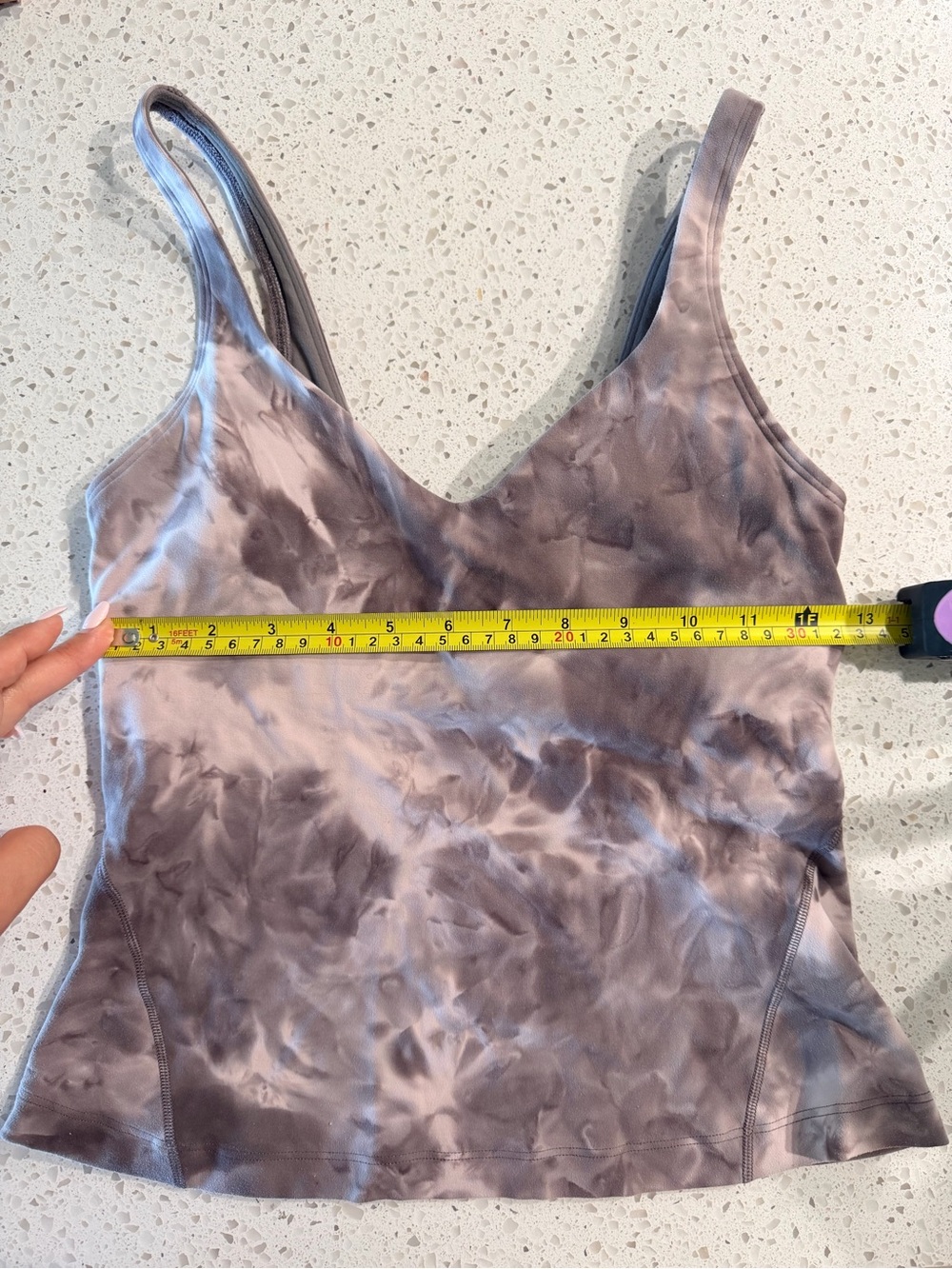 lululemon Tie-Dye Align Tank Top - size 4